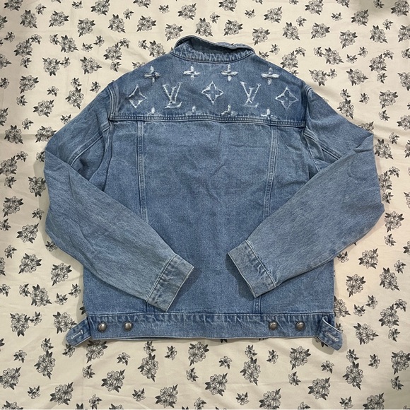 Louis Vuitton Washed Blue Jacket - Picture 5 of 6